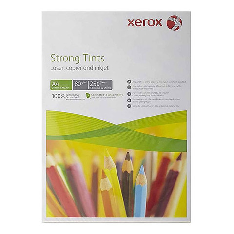 Цветна микс хартия Xerox Наситен A4 5x50л 80 g/m