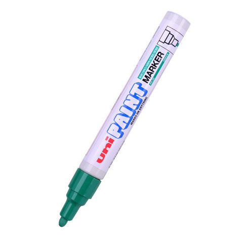 Paint маркер Uni PX-20 Объл връх Зелен